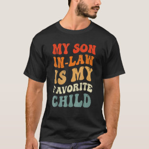 Camiseta Legal meu genro é meu filho favorito genro