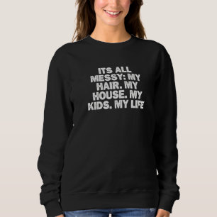 Camiseta Legal Mínimo Engraçado É Todo Mal Meu Cabelo. Minh
