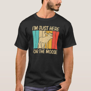 Camiseta Legal Moose Para Homens Mangueiras