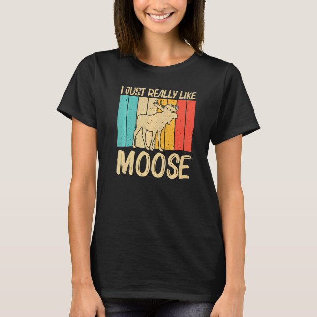 Camiseta Legal Moose Para Homens Mangueiras (Frente)