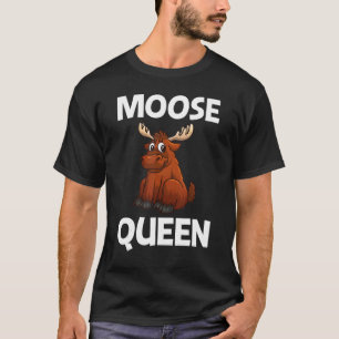 Camiseta Legal Moose Para Mulheres Meninas Vejam Alaska Moo