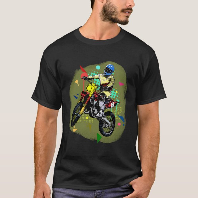 Camiseta Legal moto fora motocross Gift Legal moto (Frente)