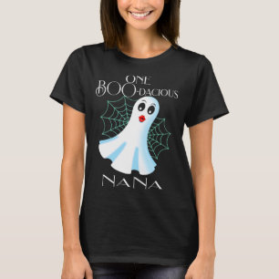 Camiseta Legal Nana Halloween Fantasma Louca Vovó Ha