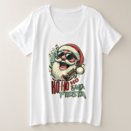 Camiseta Legal Natal engraçado com óculos de sol - Ho-ho-ho