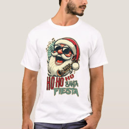 Camiseta Legal Natal engraçado com óculos de sol - Ho-ho-ho