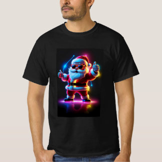 Camiseta Legal Neon Papai Noel com óculos Sunitas - Vibrant