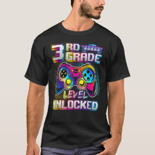 Camiseta Legal Nível 3º Desbloqueado De Volta Para O Jogado