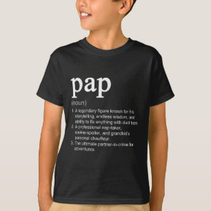 Camiseta Legal Noun Engraçado Definição de Pap