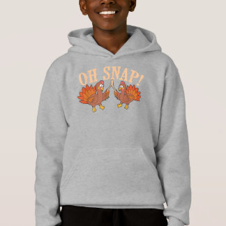 Camiseta Legal Oh Snap! Engraçado Turquia com Wishbone Than