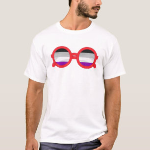 Camiseta Legal Orgulho Ace Sunglass Direitos Humanos LGBT