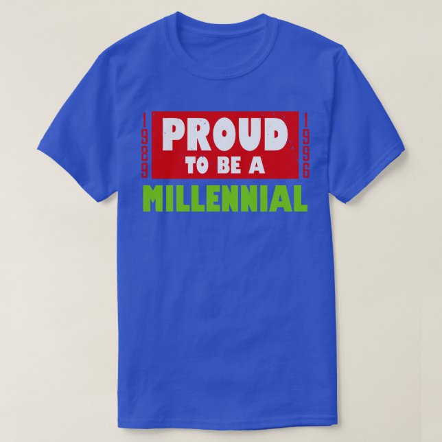 Camiseta Legal Orgulho Gen Y Slogan Gift Para Millen (Frente do Design)