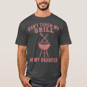Camiseta Legal Padre Grill Presente Para Homens Curiosos Pr