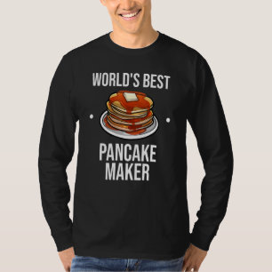 Camiseta Legal Pancake Para Homens Mulheres Pancake Café Da