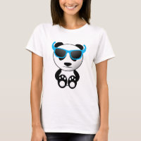 Legal panda com óculos de sol