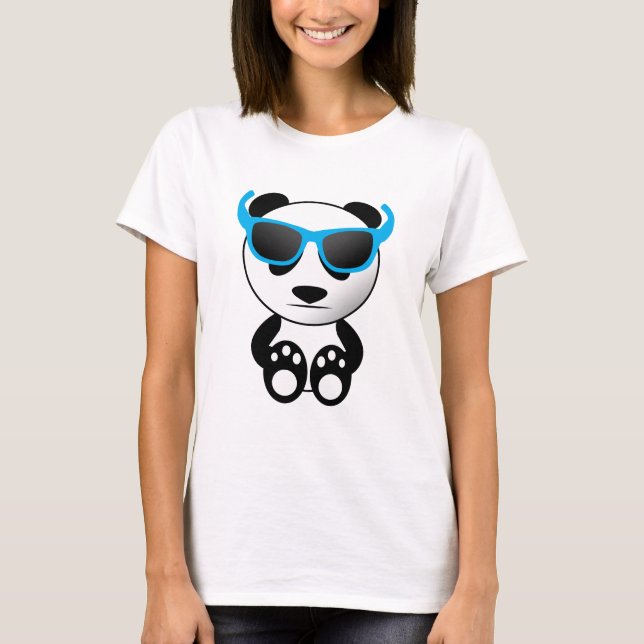 Camiseta Legal panda com óculos de sol (Frente)