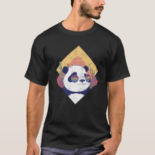 Camiseta Legal Panda - Urso De Panda Retro Engraçado Em Ócu