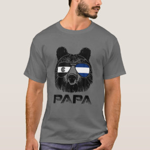 Camiseta Legal Papa Urso Óculos Solares Colorado Flag Prim