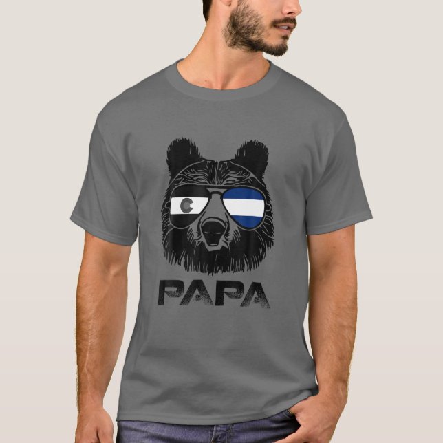 Camiseta Legal Papa Urso Óculos Solares Colorado Flag Prim  (Frente)