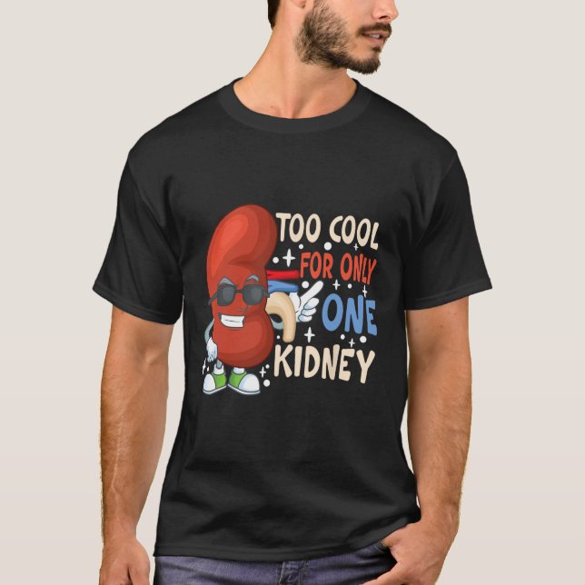 Camiseta Legal Para Apenas Uma Doença Renal Transplantada D (Frente)