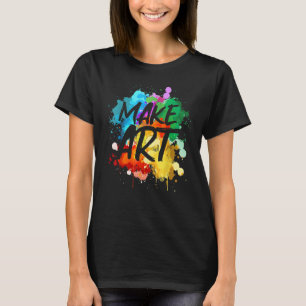 Camiseta Legal para mulheres artistas artistas artistas art