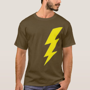Camiseta legal parafuso amarelo do design do trinco do relâ