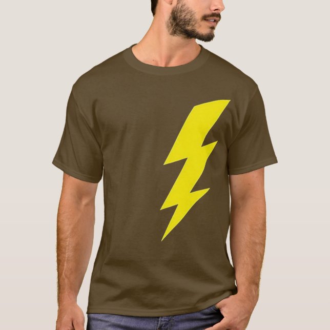 Camiseta legal parafuso amarelo do design do trinco do relâ (Frente)