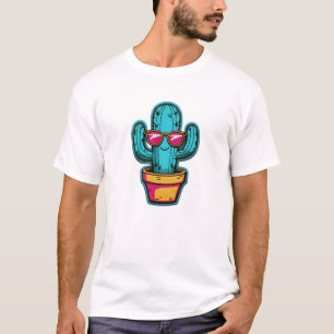 Camiseta Legal Patch do Cactus - Óculos Solares Retroativos