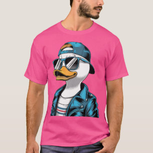 Camiseta Legal Pato de Borracha Figurino Estilo Gangster En