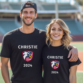 Camiseta Legal Patriótico Chris Christie 2024 Eagle