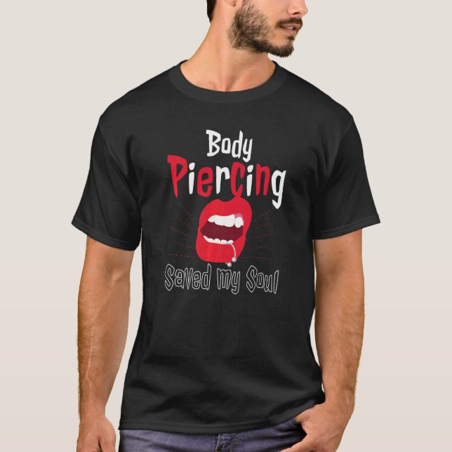 Camiseta Legal Piercing Corporal Salvou Meus Artistas Da Ta (Frente)