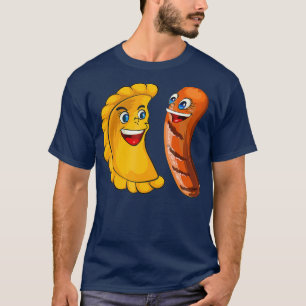 Camiseta Legal Pierogi E Kielbasa Comida Polonesa Engraçad