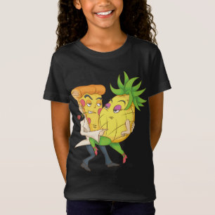 Camiseta Legal Pizza Slice Pineapple Ama Pie Italiana Engra