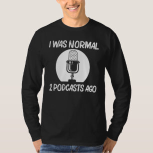 Camiseta Legal Podcast Para Homem Mulher Podcaster Microfon