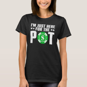 Camiseta Legal Poker Lover Para Homens - Cartão Mulher Joga