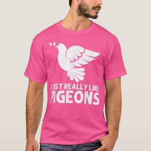Camiseta Legal Pombo Para Homens Mulheres Empilham Pigeon R