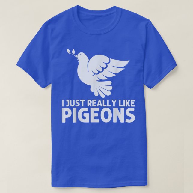 Camiseta Legal Pombo Para Homens Mulheres Empilham Pigeon R (Frente do Design)
