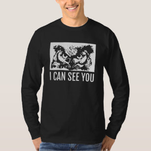 Camiseta Legal Posso Te Ver Coruja