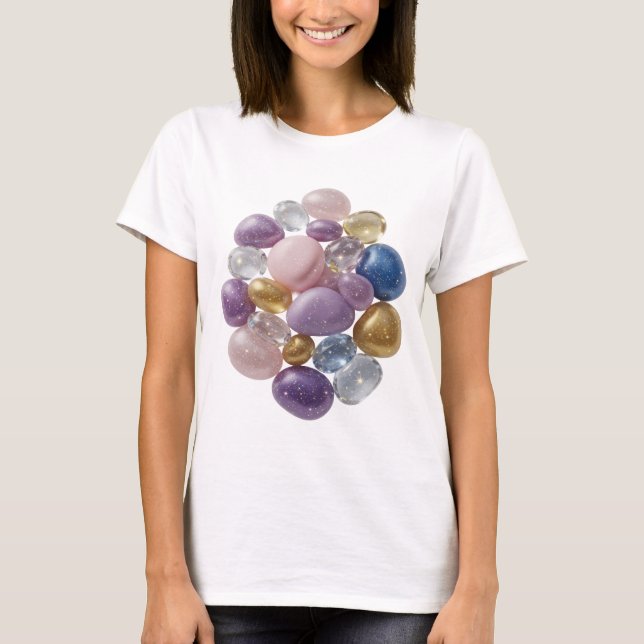 Camiseta Legal Prata ARTE ABSTRATA Statement v3 (Frente)