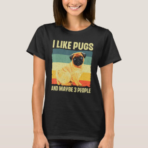 Camiseta Legal Pug Para Homens Miúdos Cachorros De Pet Cach