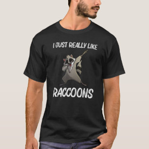 Camiseta Legal Raccoon Para Homens Trash Panda Animal Wil