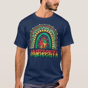 Camiseta Legal Rainbow Black African Freedom Day Ju