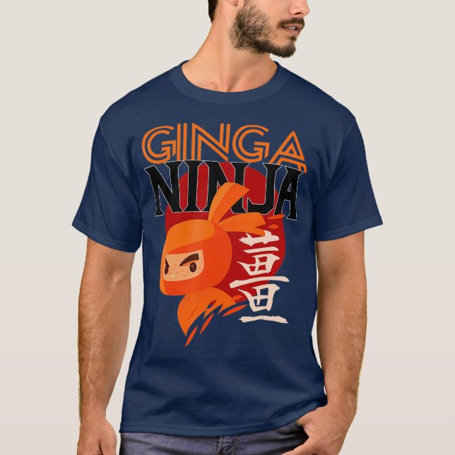 Camiseta Legal Redhead Ginga Ninja Gift (Frente)