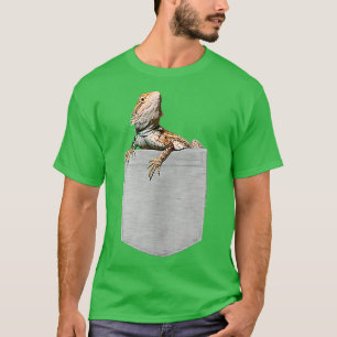 Camiseta Legal Réptil Amantes Falso Boca-Soquete Dragão Liz