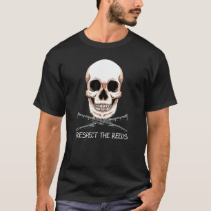 Camiseta Legal Respeito À Banda Clarinet Da Marcha De Leitu