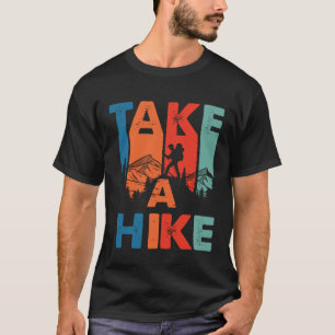 Camiseta Legal Retro Leva Um Caminho De Caminho Para O Clim