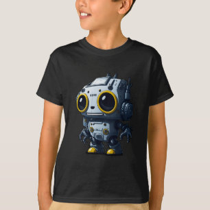 Camiseta Legal robô futurista design de alta qualidade