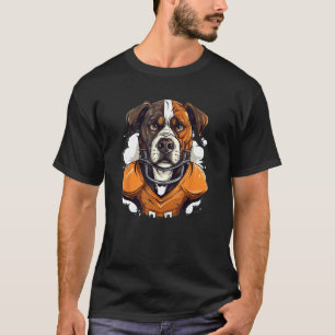 Camiseta Legal rosto de cão no Trikot Americano de Futebol