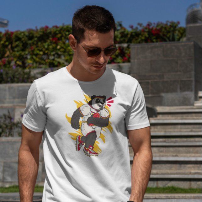 Camiseta Legal Rugby Panda (Criador carregado)