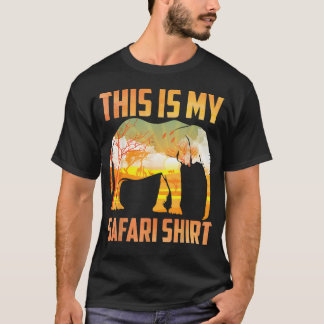 Camiseta Legal Safari Para Africano