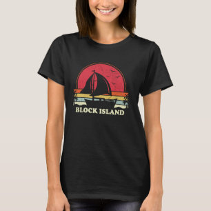 Camiseta Legal Sailboat Vintage Boat Sailor Block Island Sa